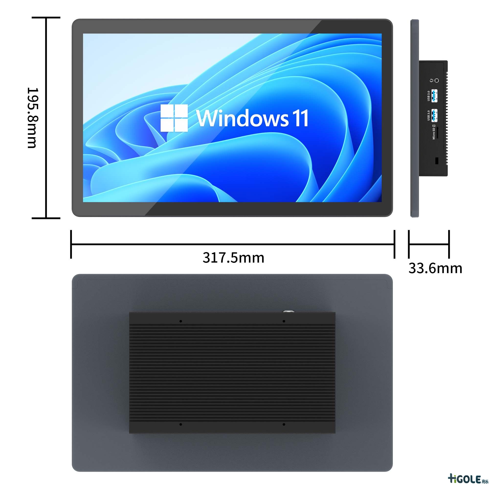 13.3寸工業(yè)一體機電腦 13.3寸工業(yè)一體機電腦